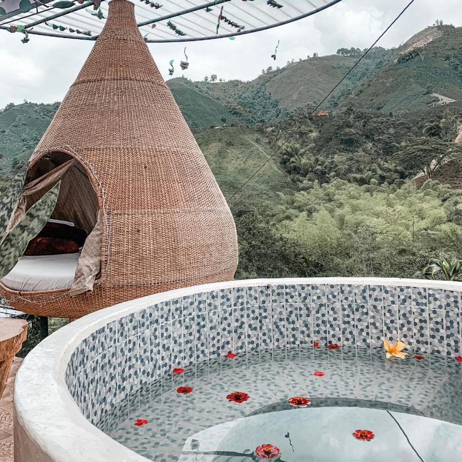 מלון Chinchiná Intrepido Glamping מראה חיצוני תמונה