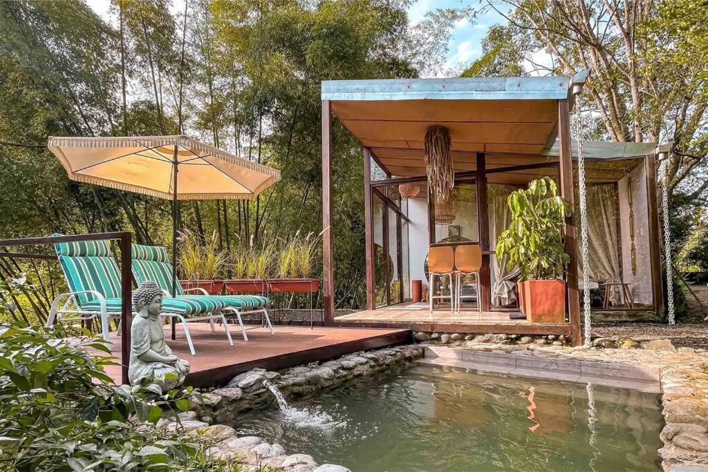מלון Chinchiná Intrepido Glamping מראה חיצוני תמונה