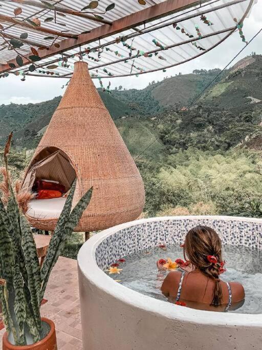מלון Chinchiná Intrepido Glamping מראה חיצוני תמונה